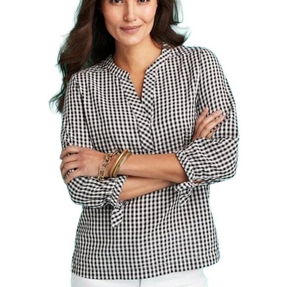 Vineyard Vines Gingham Popover - Picture 1 of 6